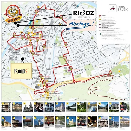 Apartmán Riedz Innsbruck- Zentrales Apartmenthaus Mit Gruener Oase *